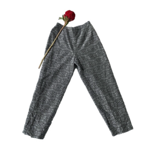 Jacquard Silk Pants